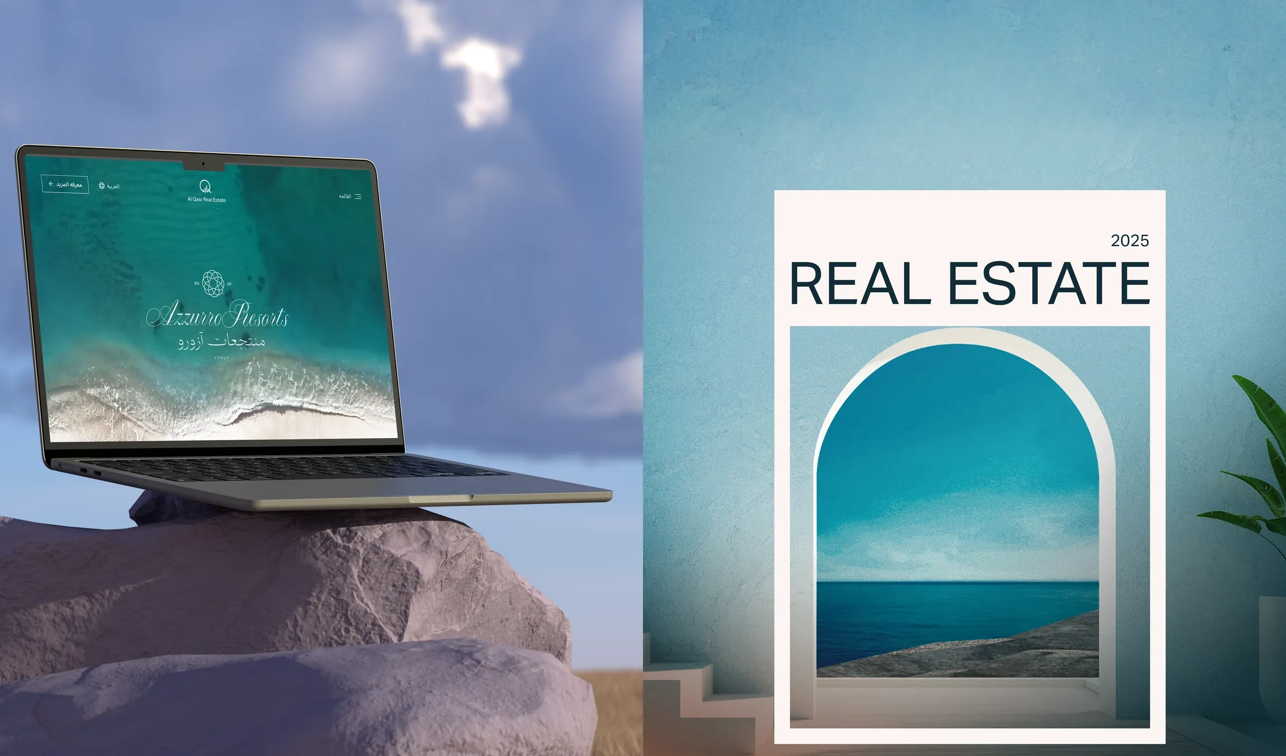 AL Qasr Real Estate luxury real estate website UI/UX design: finding the fix