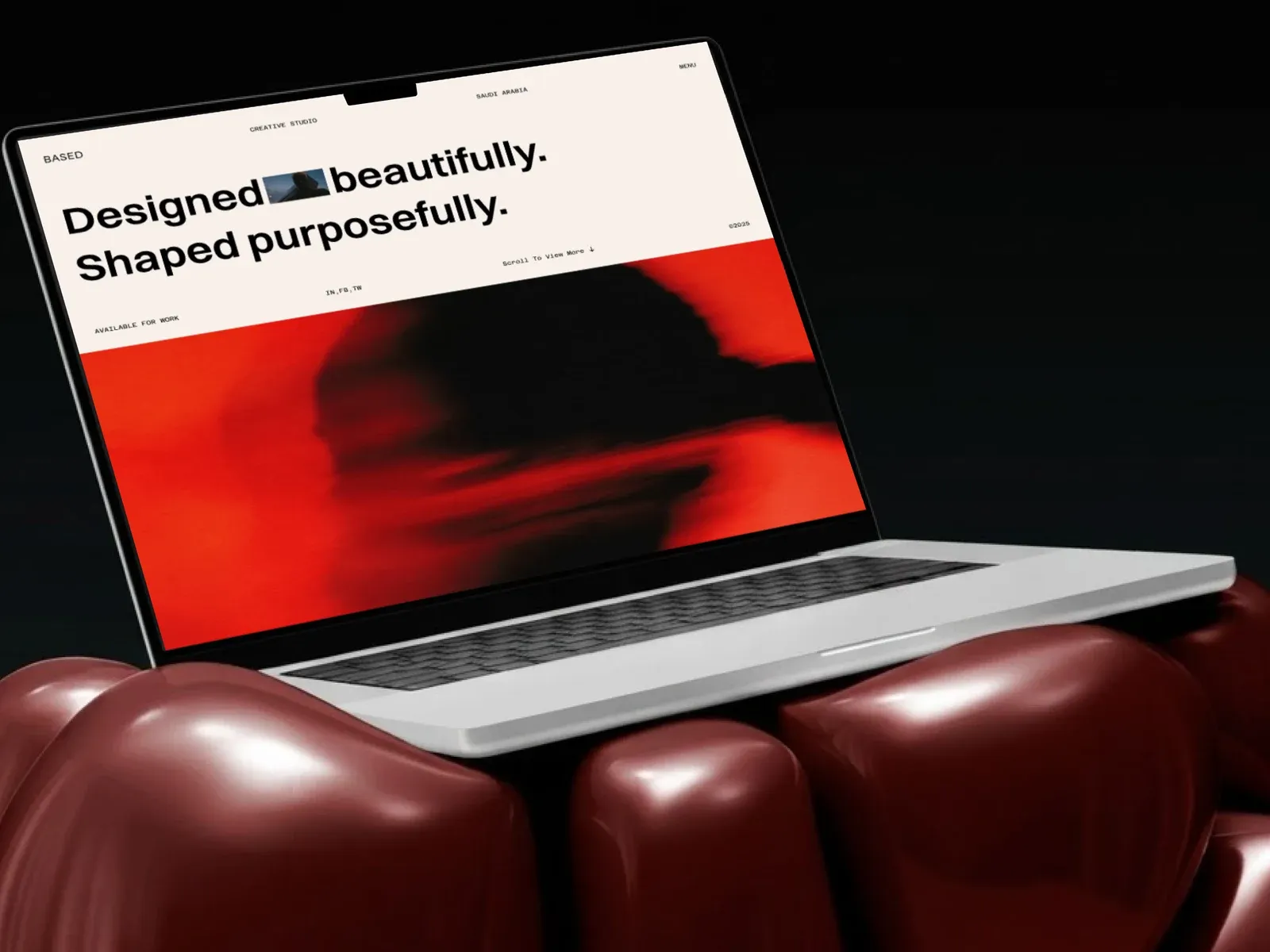BASED Studio: creative agency website design by Mohamed Amin