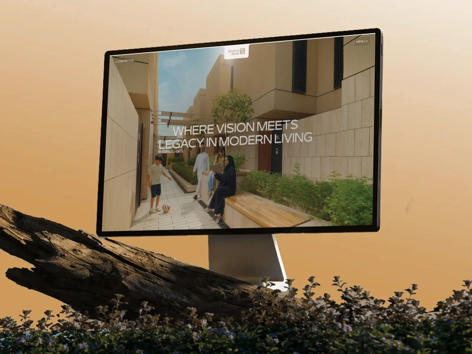 DARAH Real Estate: real estate website UI/UX design in Riyadh by Mohamed Amin