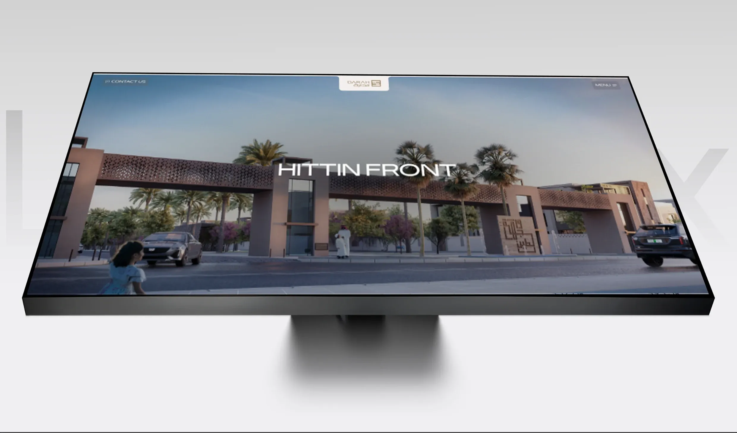 DARAH Real Estate real estate website UI/UX design in Riyadh: the real problem