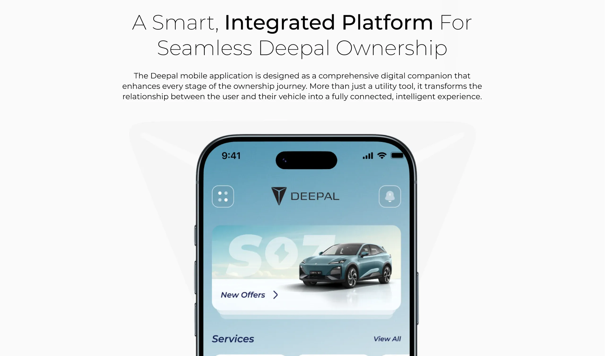 Deepal GB EV website and mobile app UI/UX design: the real problem
