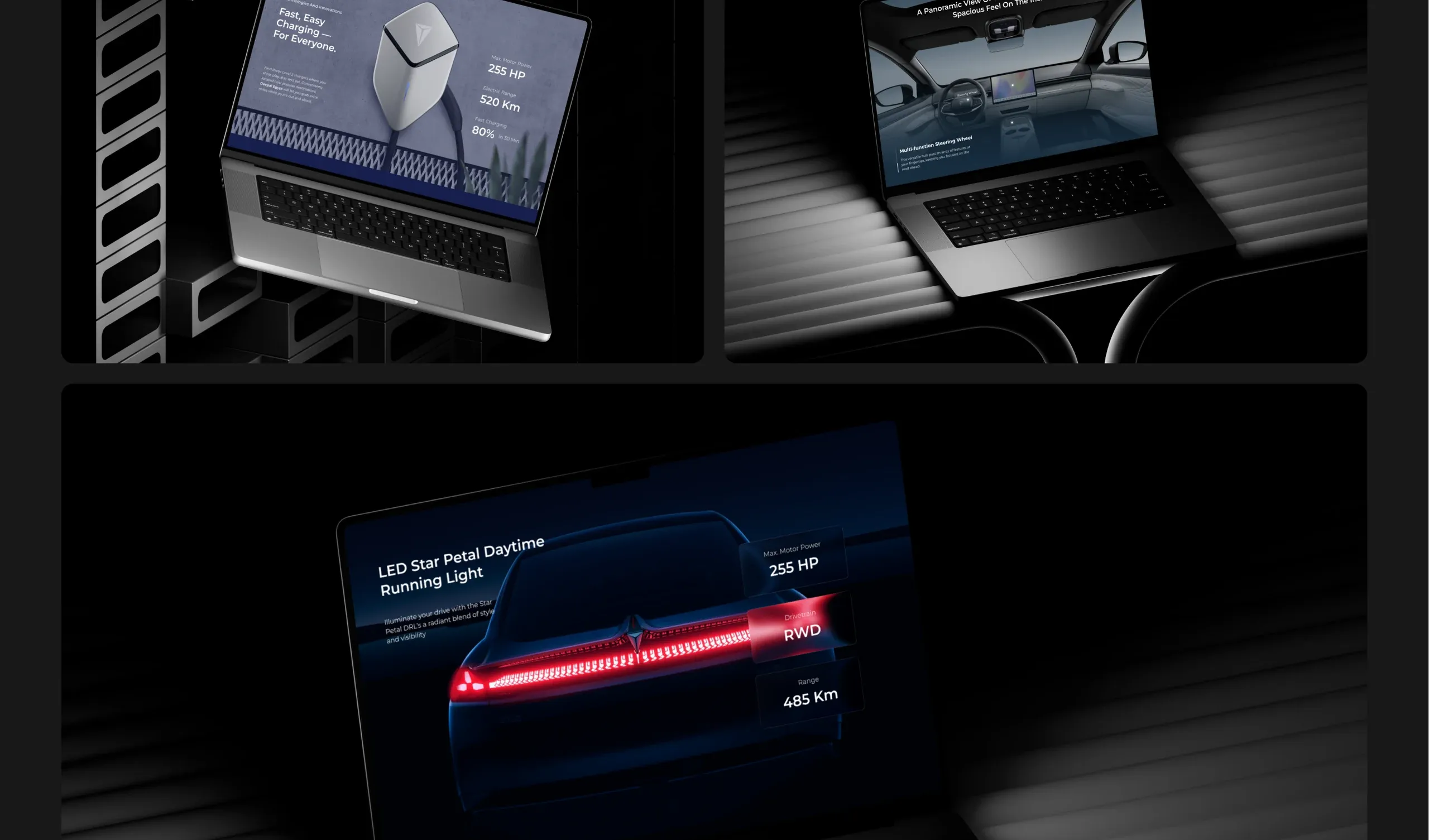 Deepal GB EV website and mobile app UI/UX design: what changed