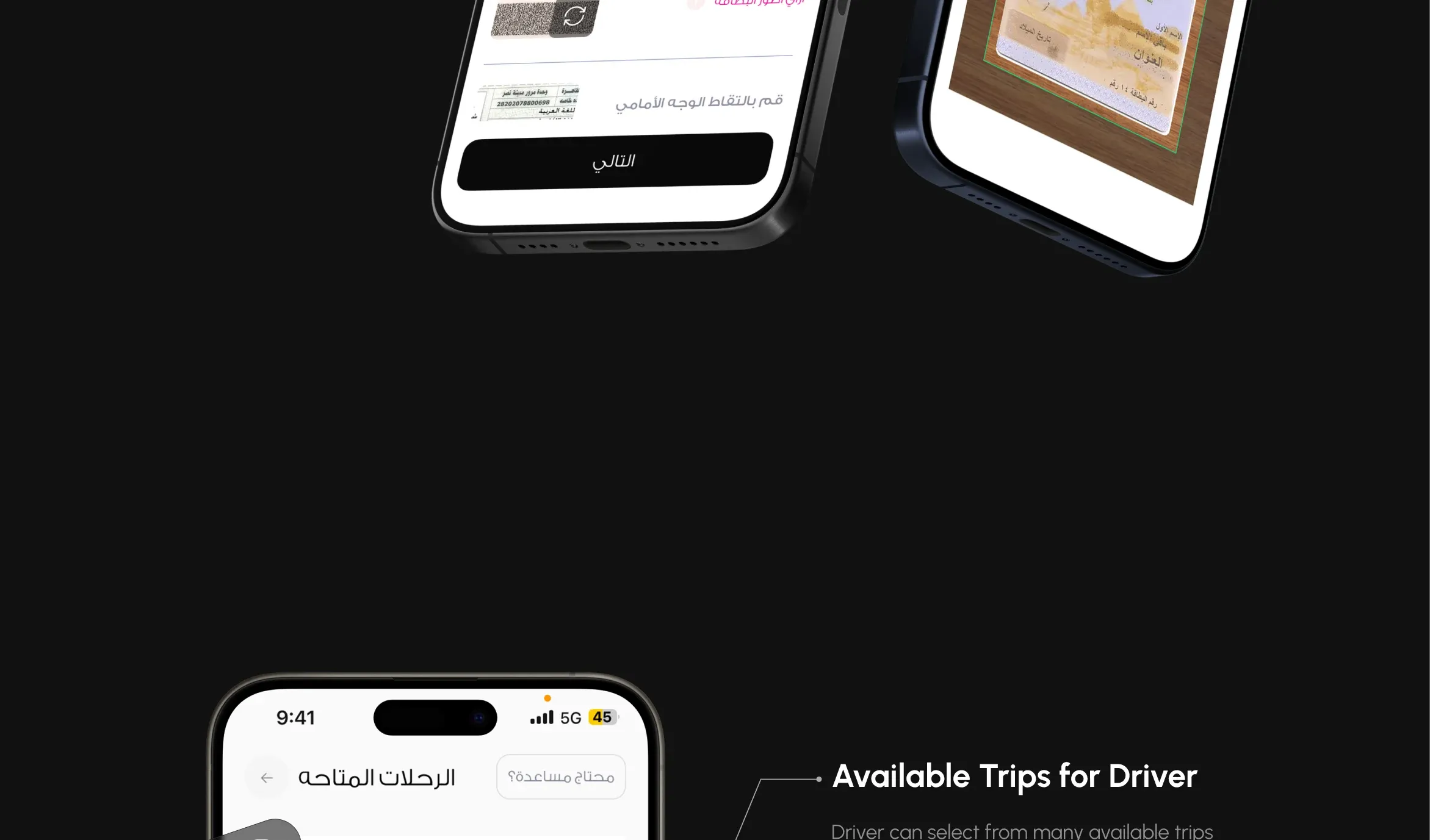 Naqla Driver App logistics mobile app UI/UX design: one system for 40+ screens