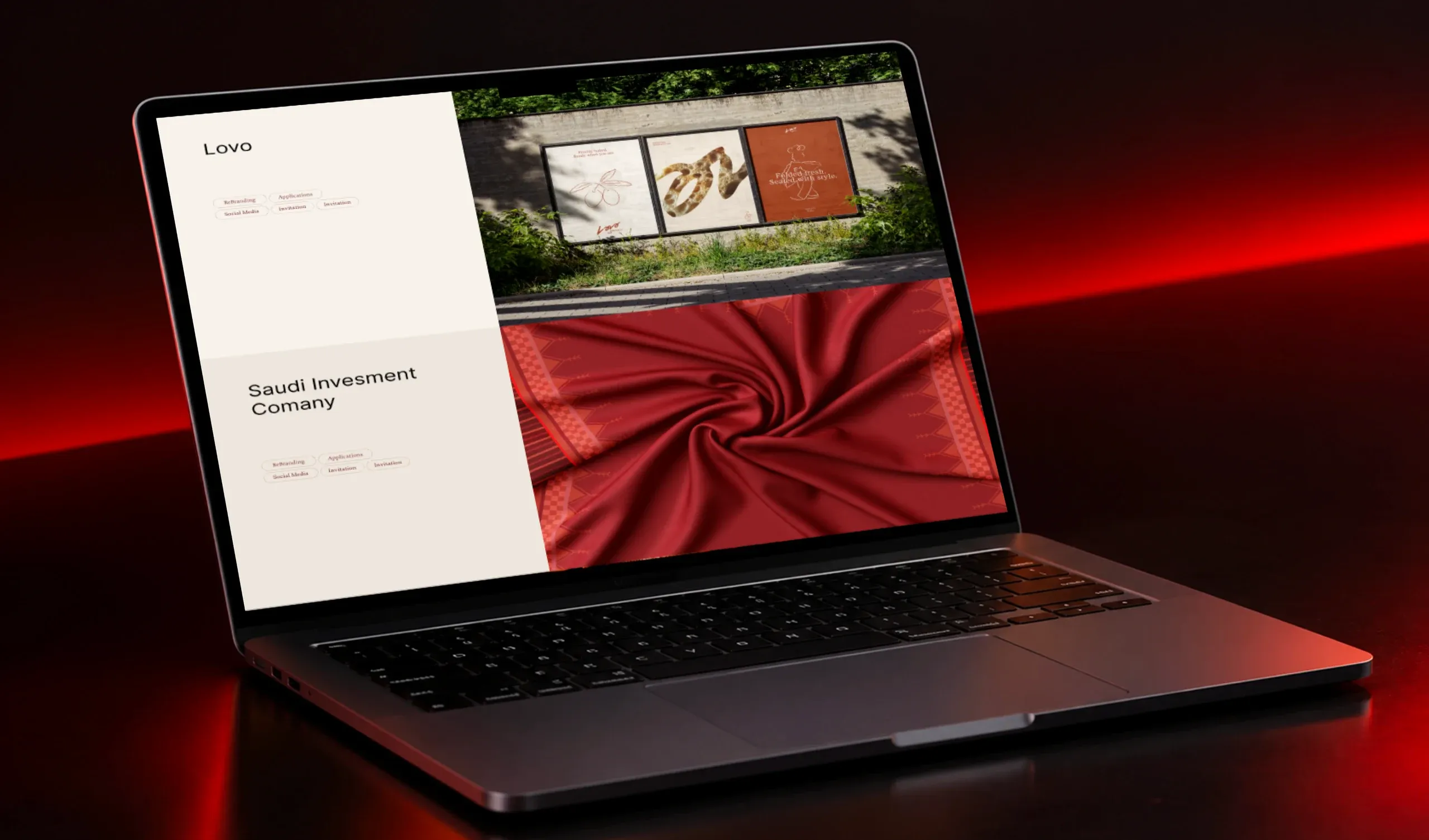 BASED Studio creative agency website design: projects at a glance