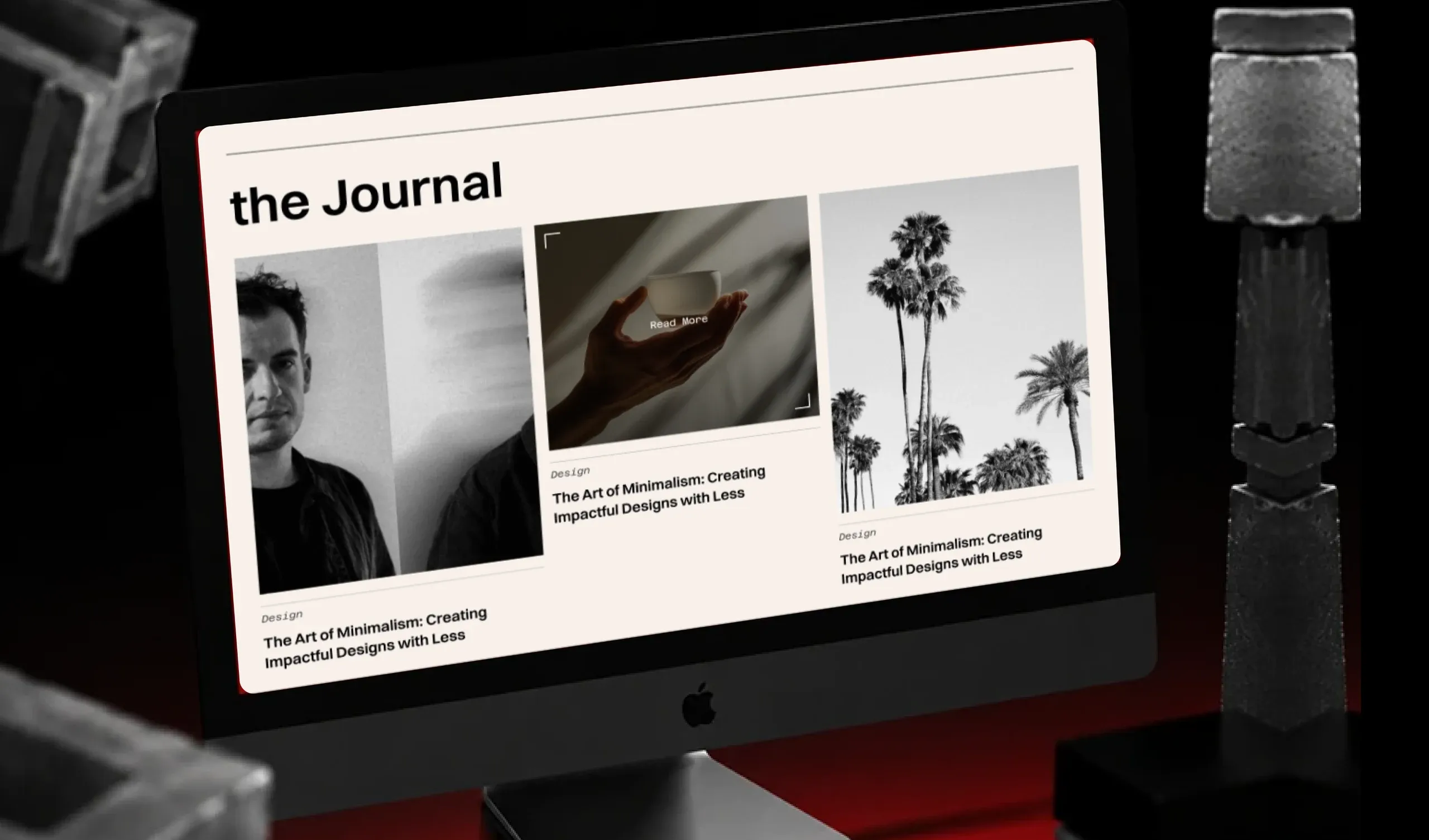 BASED Studio creative agency website design: a journal to show thinking