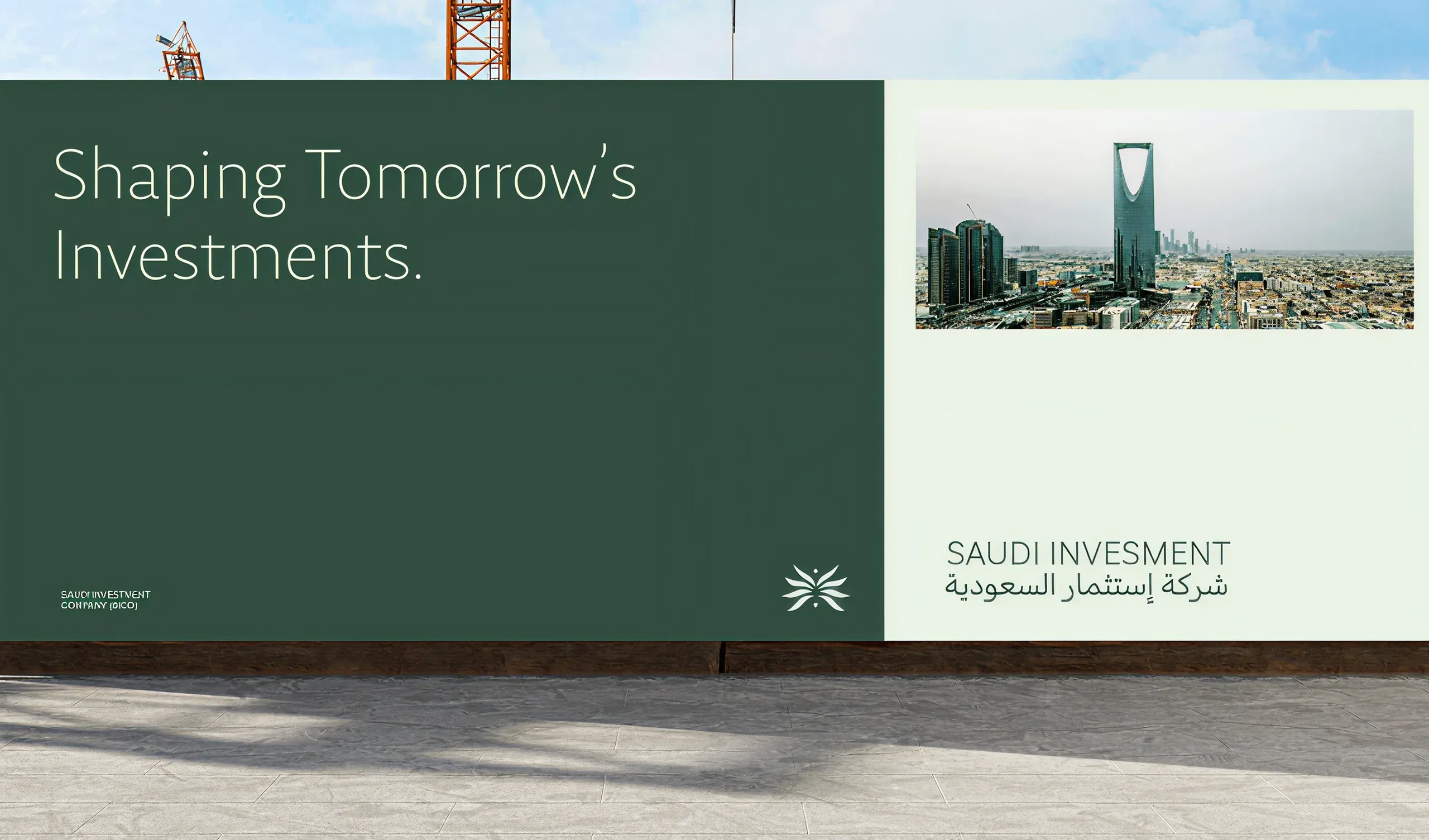 Saudi Investment Company commercial real estate website design: what i had to work with