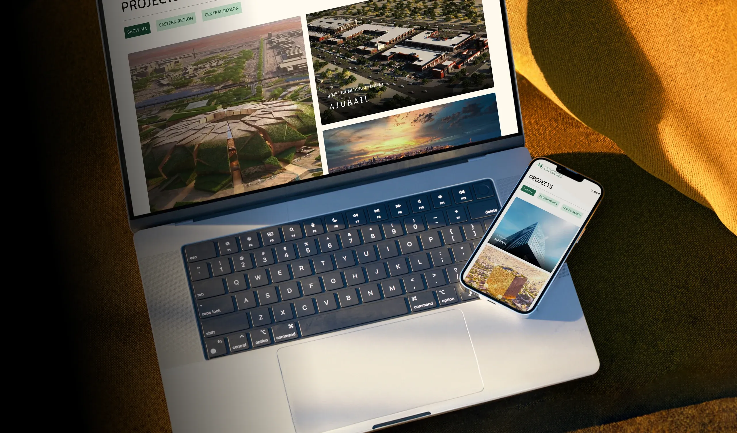 Saudi Investment Company commercial real estate website design: what i learned